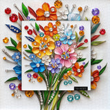 Crystal Wildflowers Jigsaw Puzzle 1000 piezas