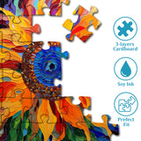 Girasol caleidoscopio rompecabezas Puzzle 1000 piezas