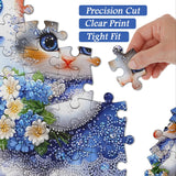 The Sapphire Kitten Jigsaw Puzzle 1000 Pieces