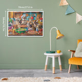 Pizza para perros para paraíso de pizza de rompecabezas 1000 piezas