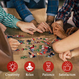 Puzzle animale di Natale puzzle 1000 pezzi