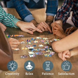 Punti 1000 pezzi del puzzone del mondo subacqueo 1000