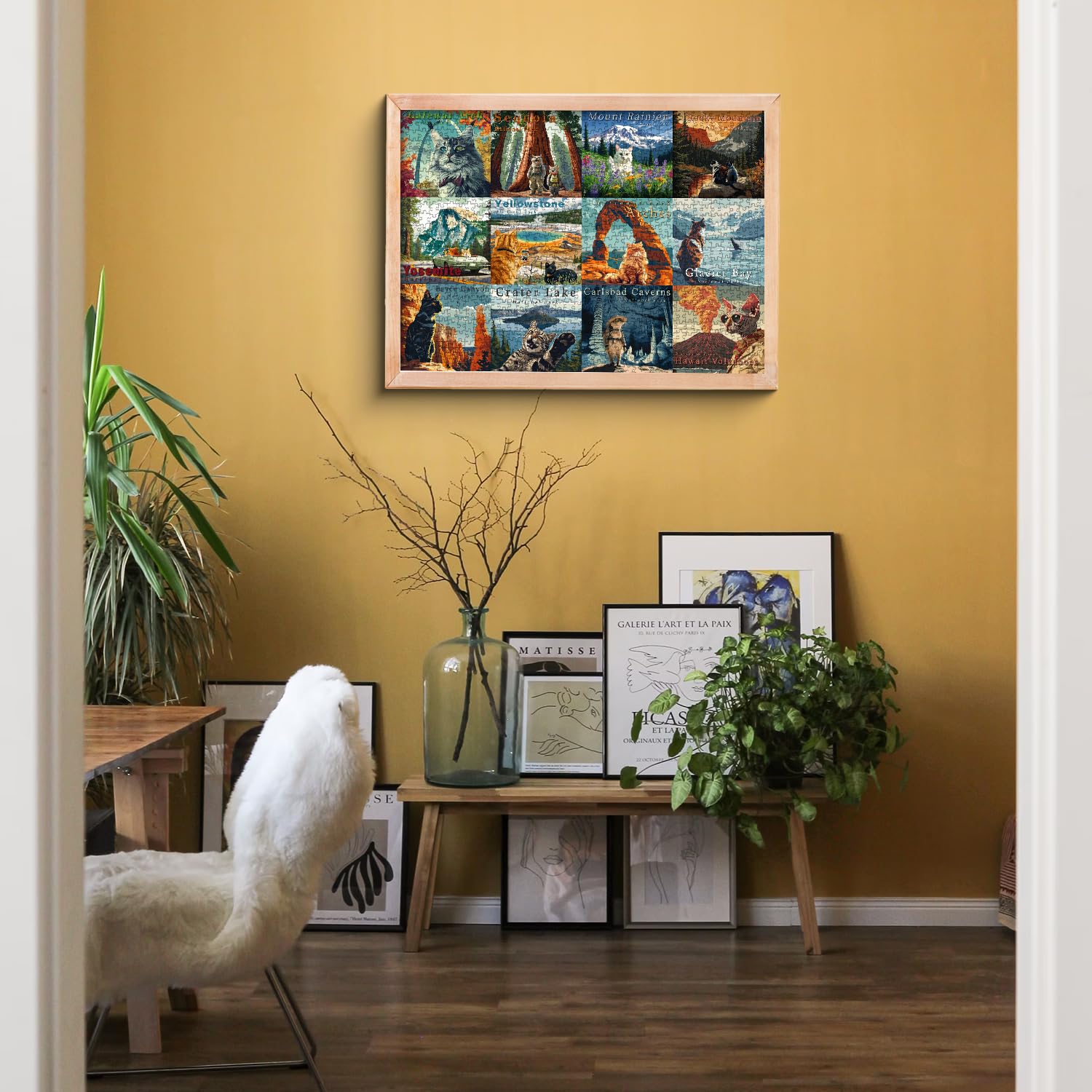 Katzen Nationalparks Puzzle 1000 Stücke