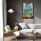 Starry Night Cat Jigsaw Puzzle 1000 pièces