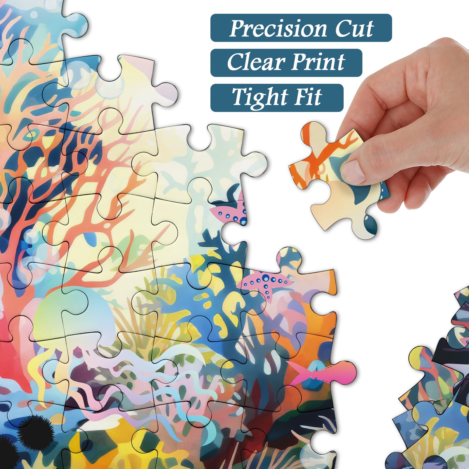 Punti 1000 pezzi del puzzone del mondo subacqueo 1000