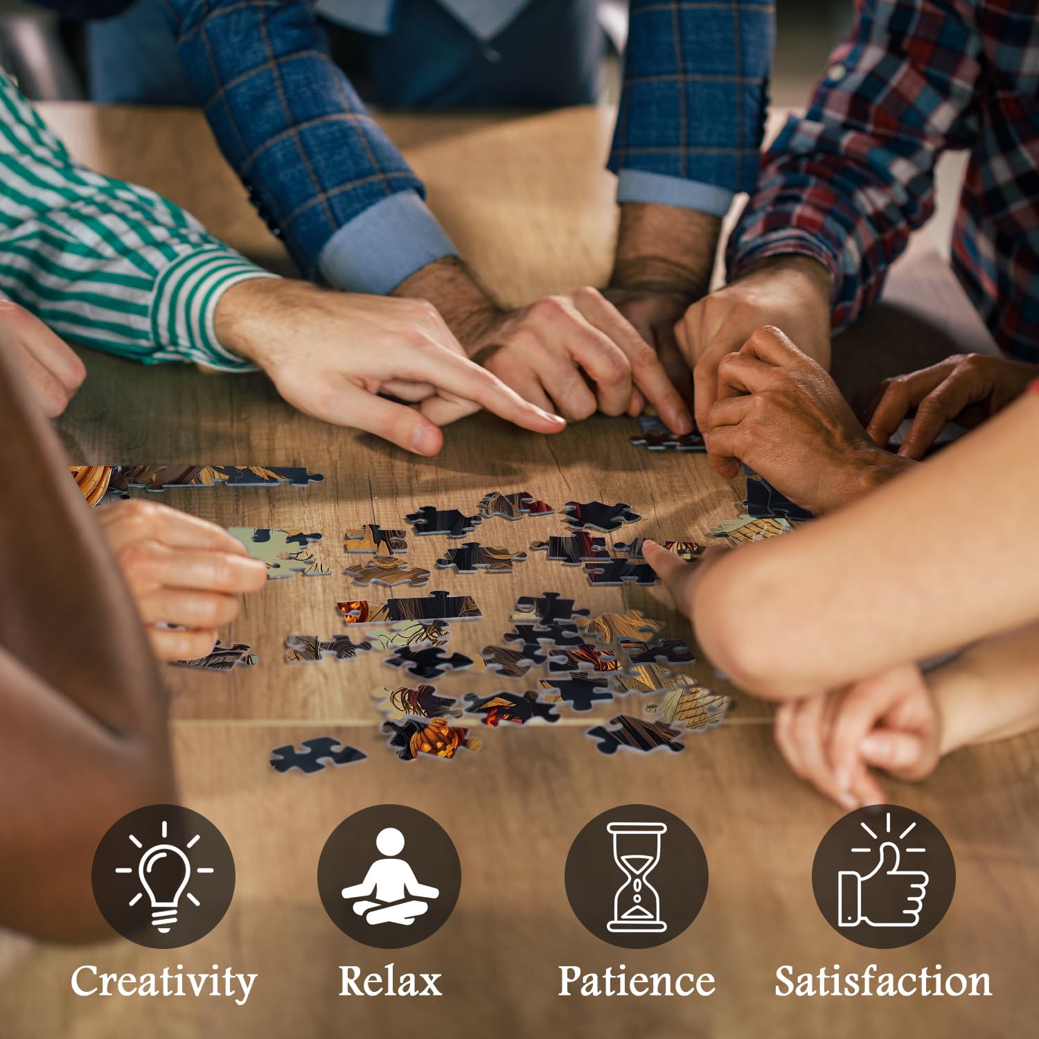 Partido de la casa embrujada rompecabezas Puzzle 1000 piezas