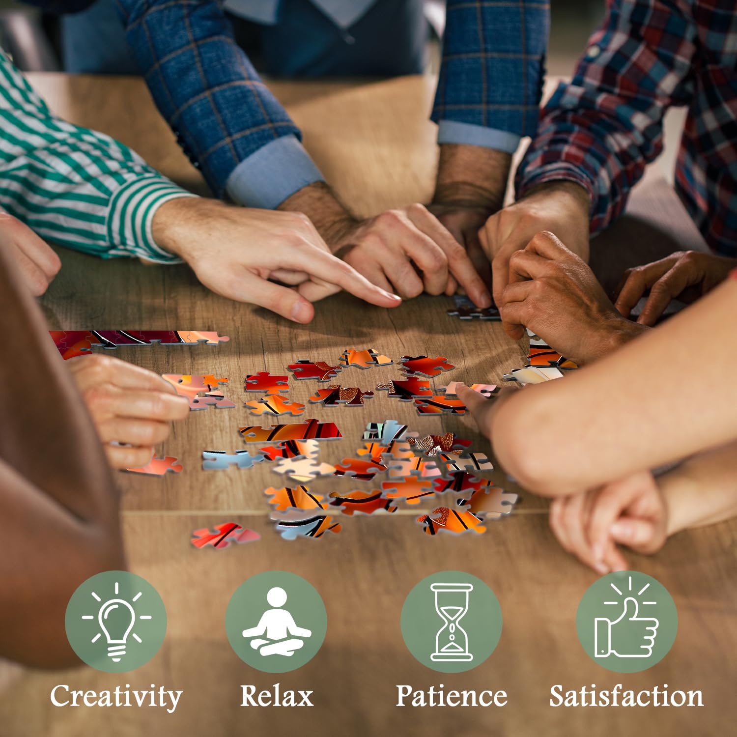 Flor de la vida Rompecabezas 1000 piezas