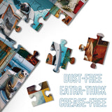 Animaux sur les toilettes puzzle 1000 pièces