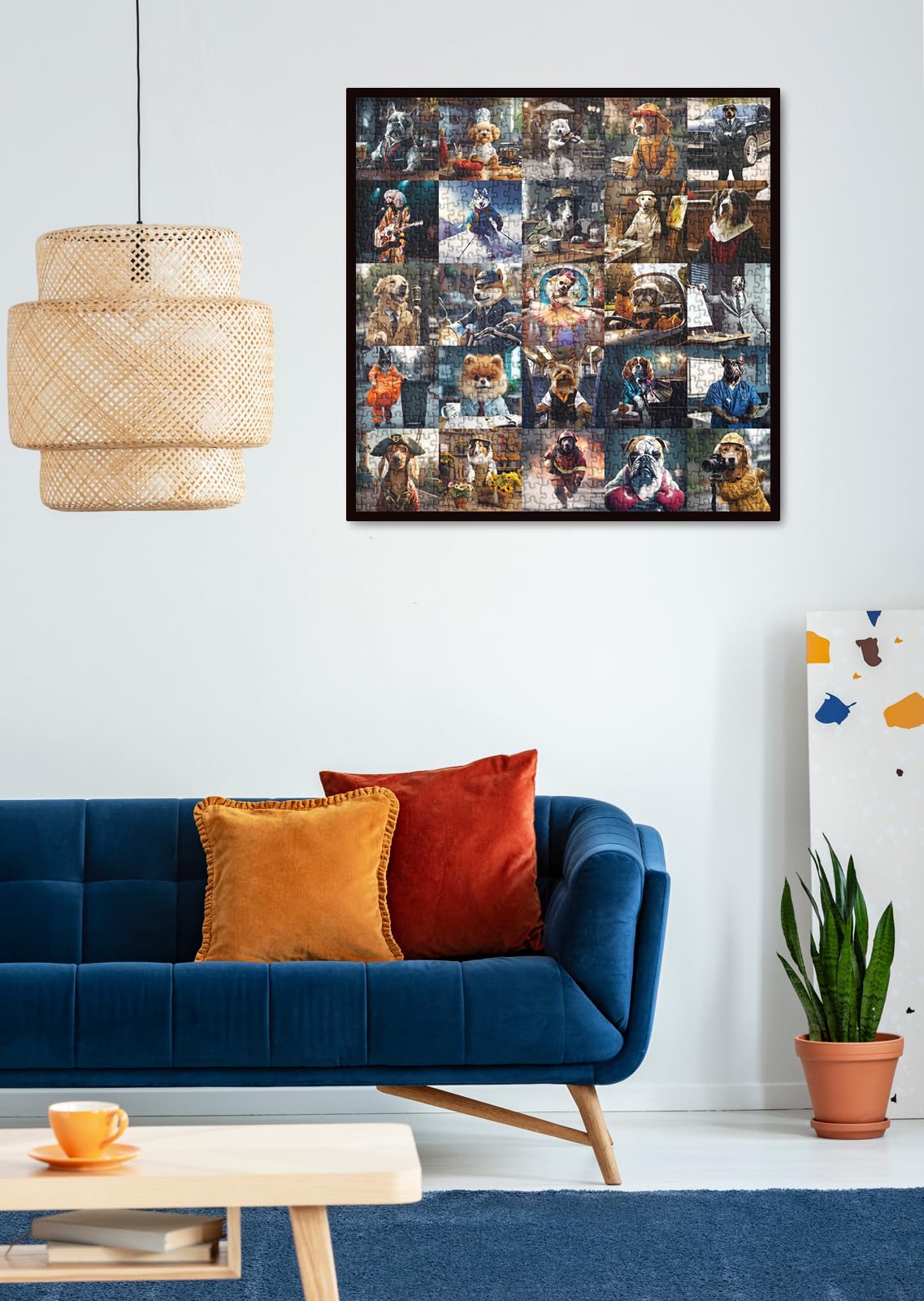 Perrito de trabajo rompecabezas Puzzle 1000 piezas