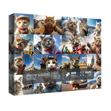Meow Global Selfie Jigsaw Puzzle 1000 Piezas