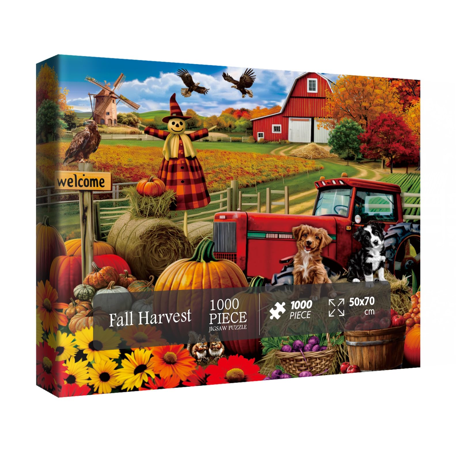 Otoño Harvest Jigsaw Puzzle 1000 piezas