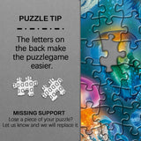 Rompecabezas de medusa mágica 1000 piezas