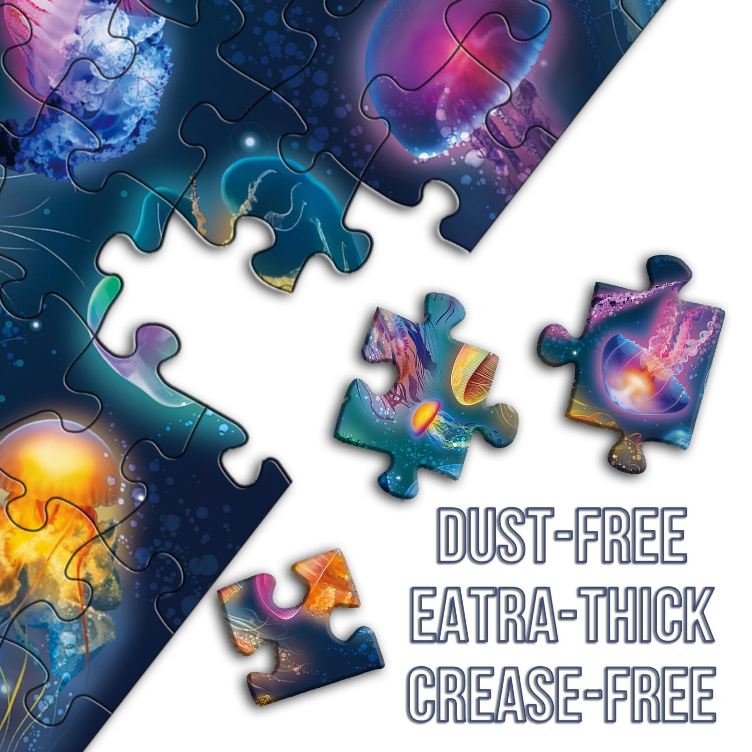 Rompecabezas de medusa mágica 1000 piezas