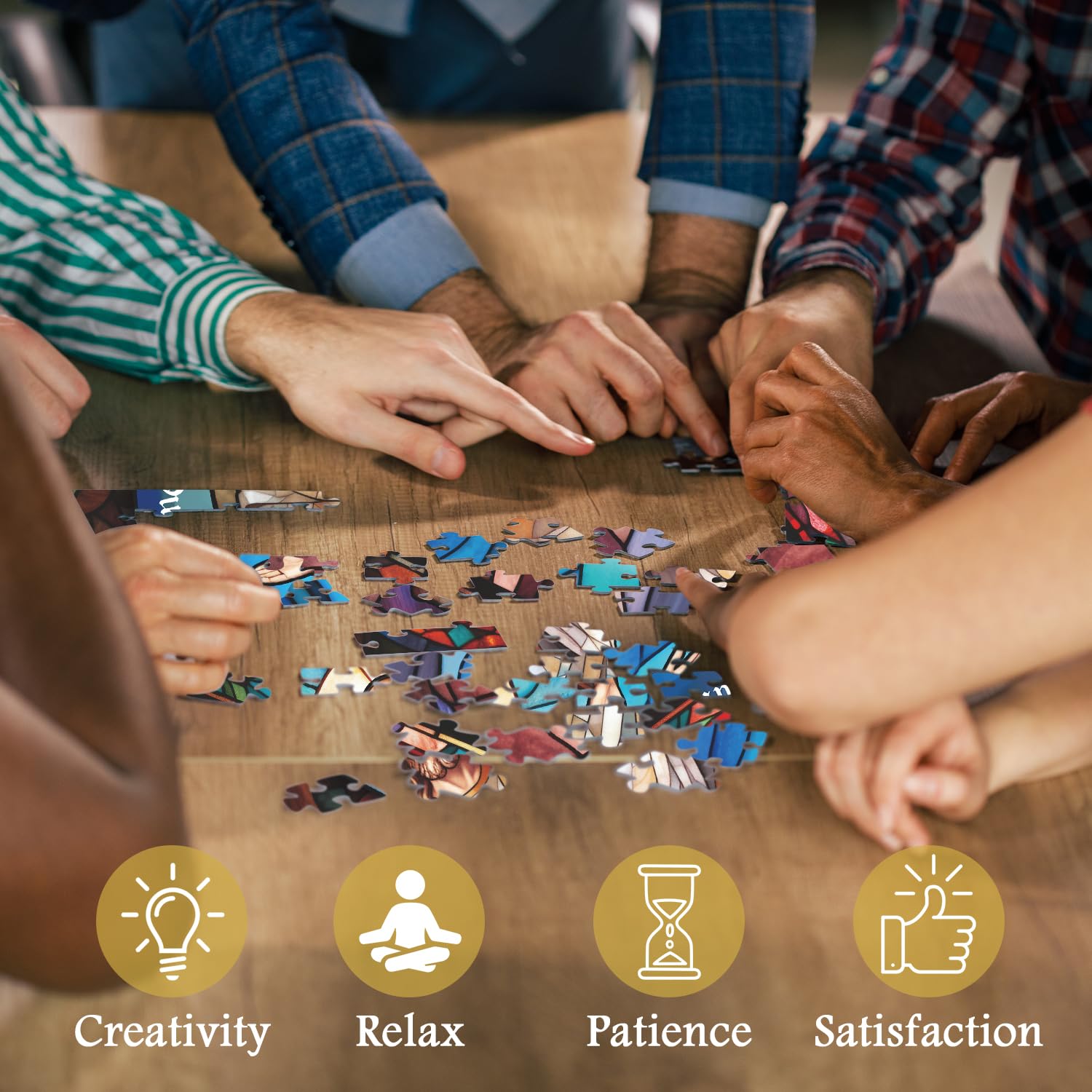 Vidrieras Jesucristo rompecabezas Puzzle 1000 piezas