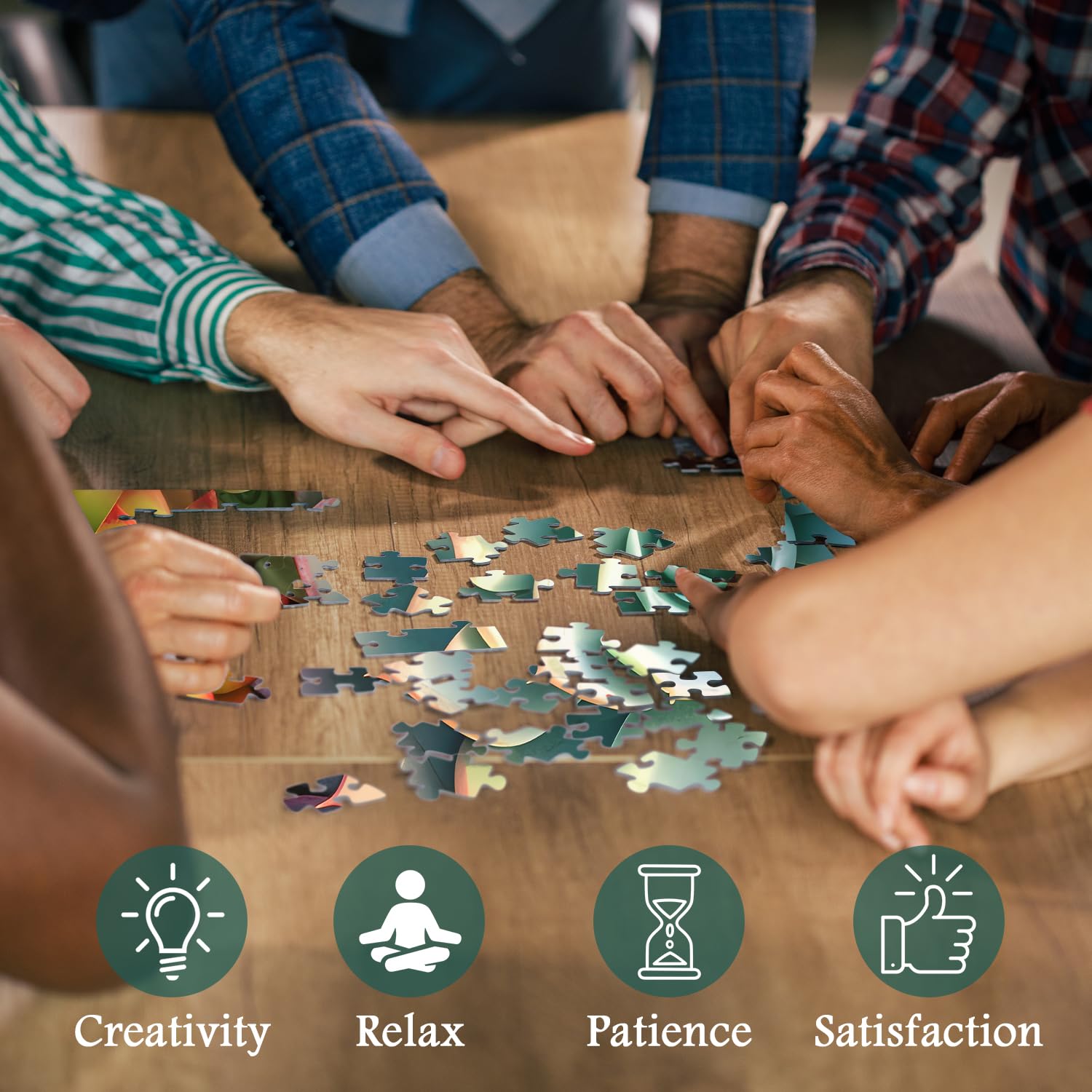 Puzzle puzzle succulente vintage 1000 pezzi