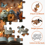 Goscos acogedores Flores Rompecabezas Puzzle 1000 Piezas