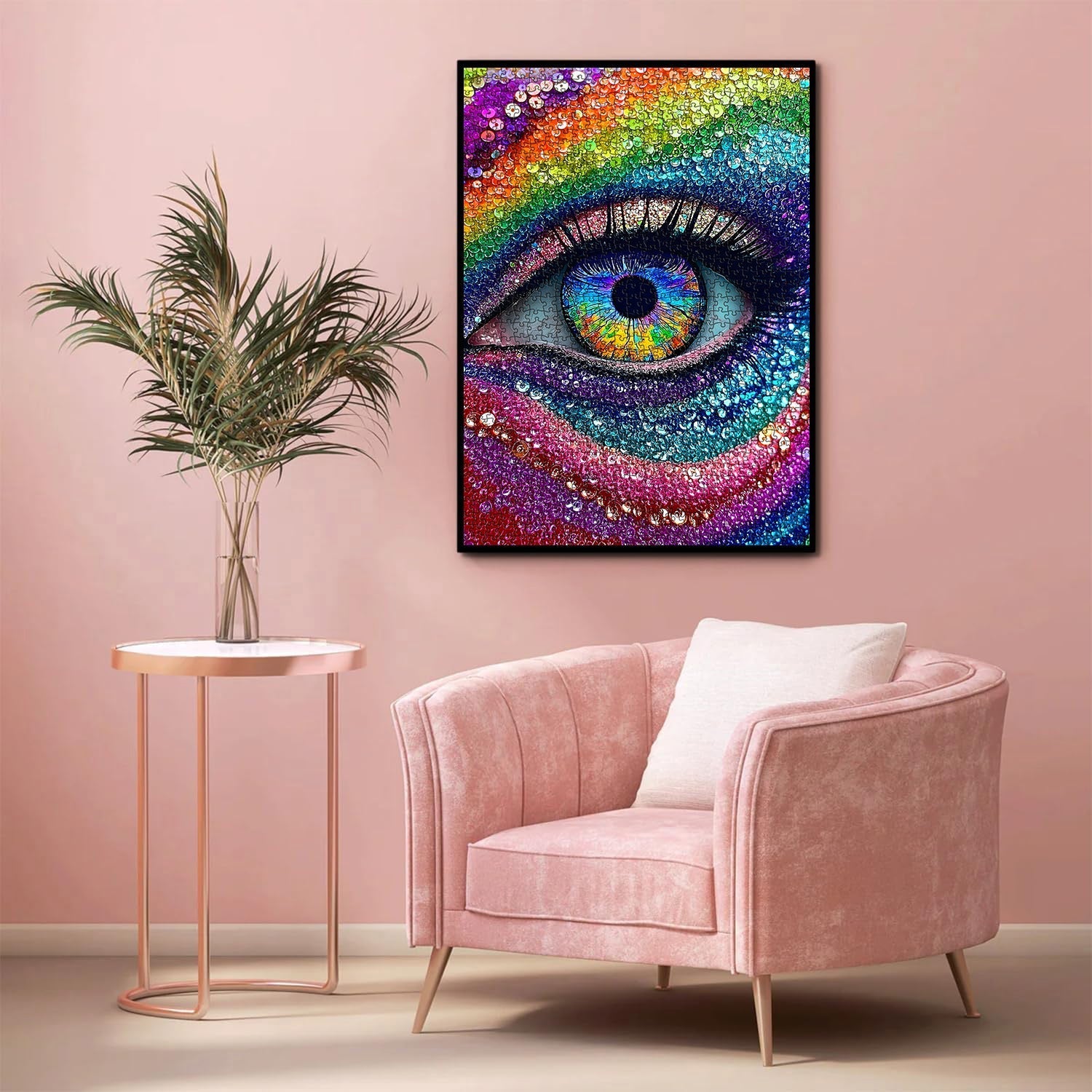 Rainbow Eye Jigsaw Puzzle 1000 piezas