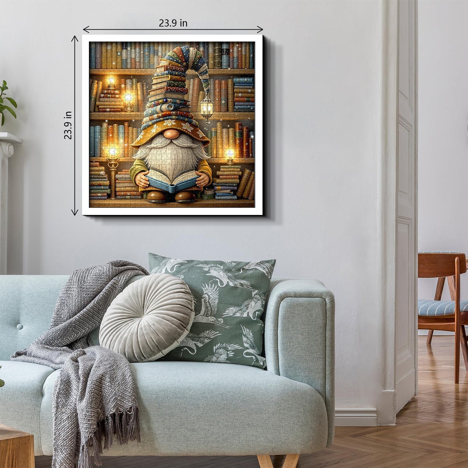 Book Hat Gnome Jigsaw Puzzle 1000 Piezas