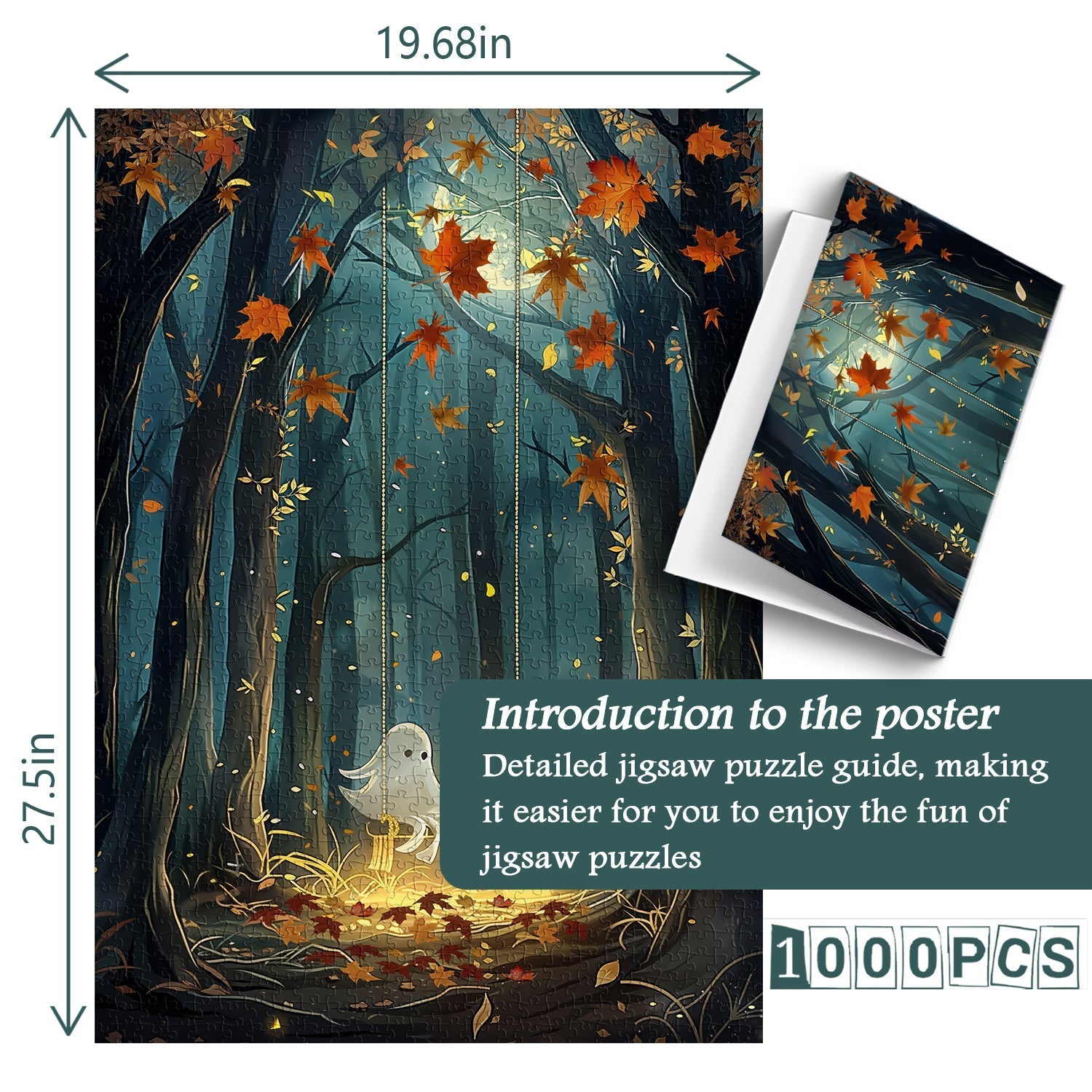 Ghostly Swing Jigsaw Puzzle 1000 Pieces
