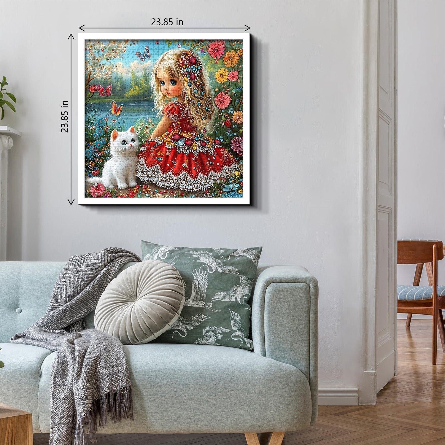 Gemstone Girl Jigsaw Puzzle 1000 piezas