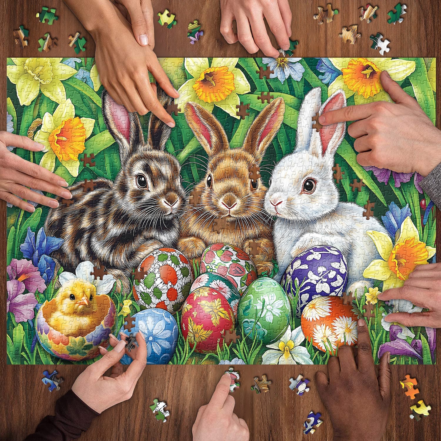 Rabbit Paradise Jigsaw Puzzle 1000 piezas
