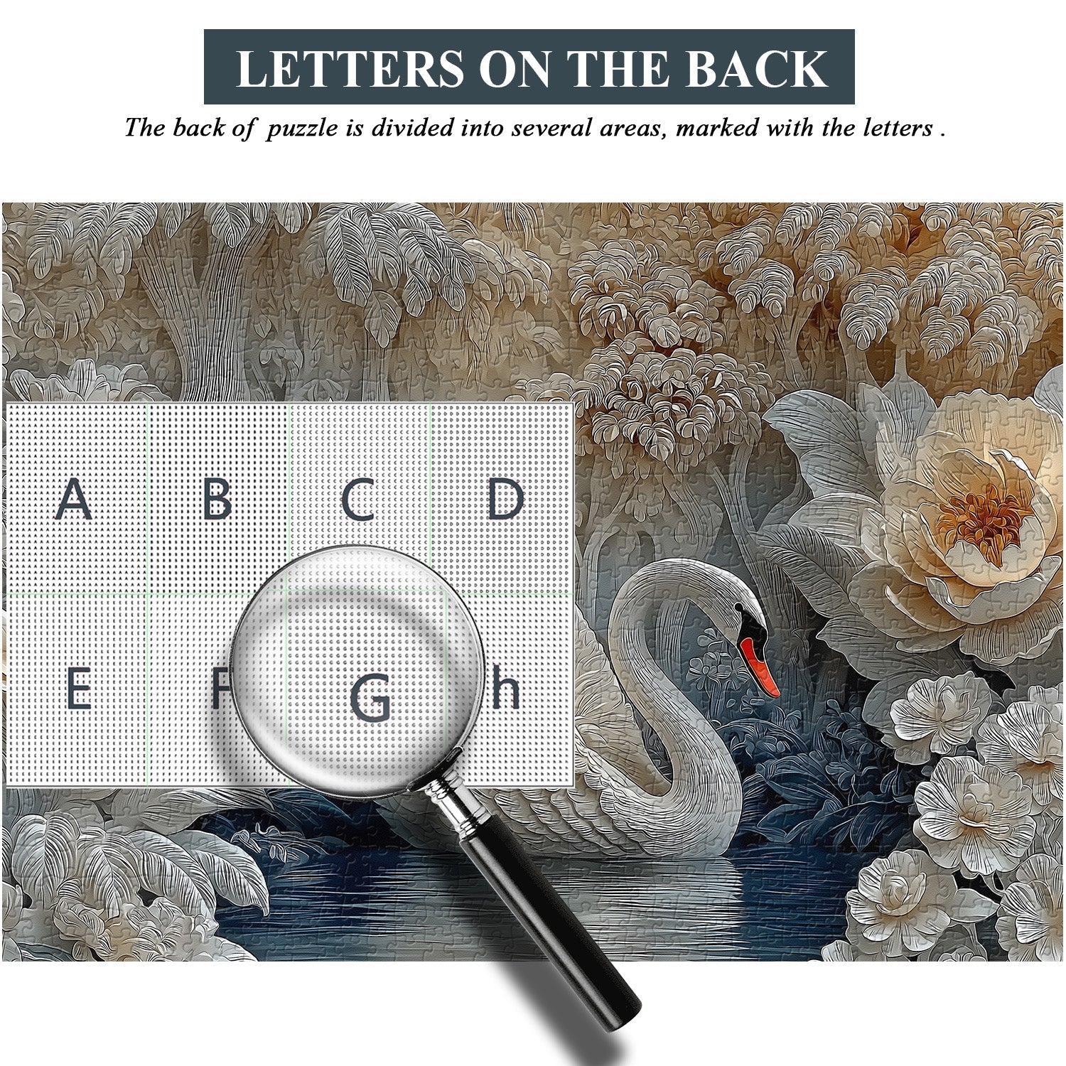 Puzzle Swan Serenity 1000 pezzi