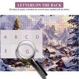 Puzzle a squarciali di yuletide 1000 pezzi