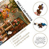 Cozy Cat Cafe Jigsaw Puzzle 1000 Pieces