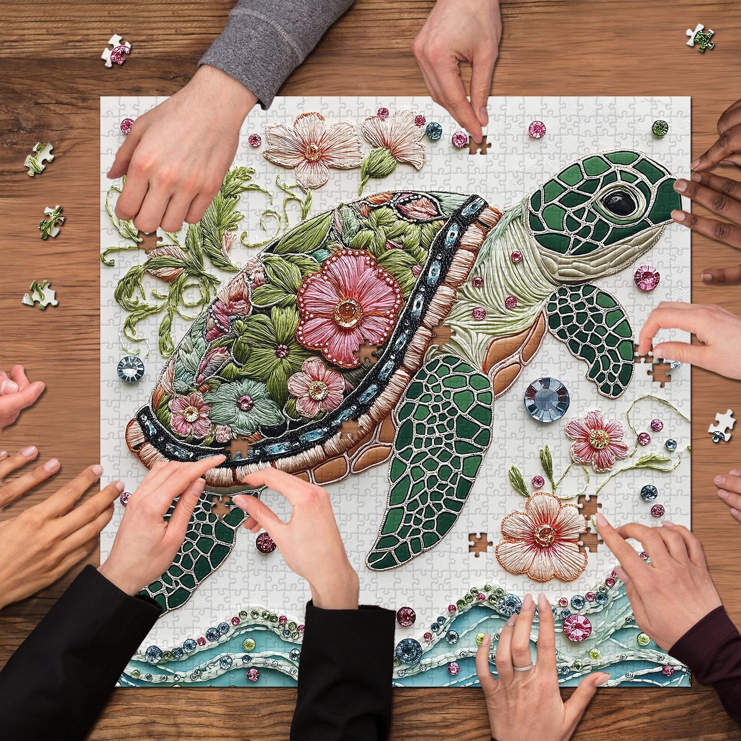 Wave Spirit Jigsaw Puzzle 1000 piezas