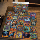 Halloween Collage Rhapsody Jigsaw Puzzle 1000 Pieces
