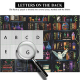 Magical Bookshelf Mystery Jigsaw Puzzle 1000 Pieces