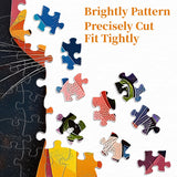 Geometric Art Cat Jigsaw Puzzle 1000 Piece