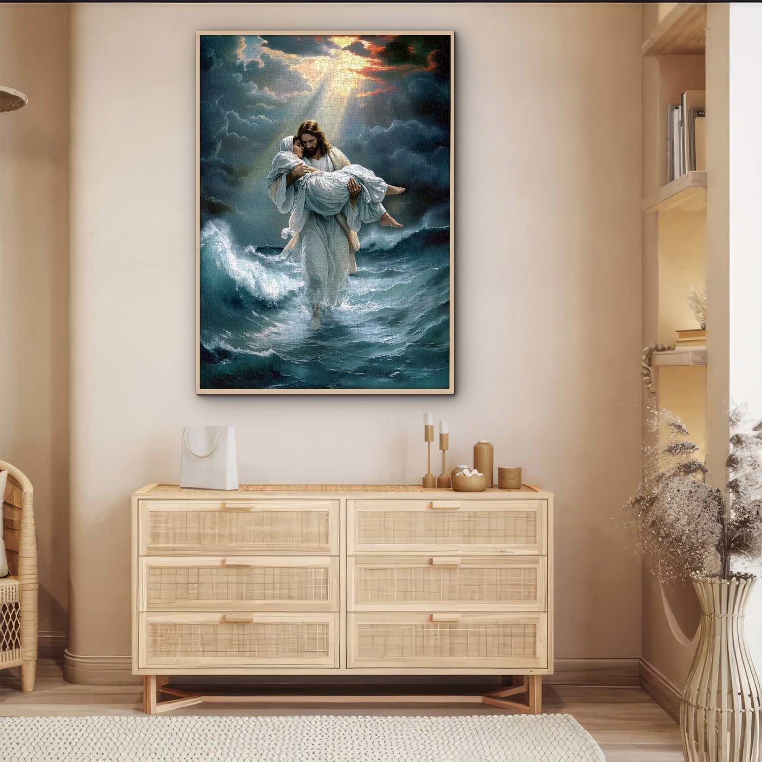 A través del rompecabezas de la tempestad, Puzzle 1000 piezas