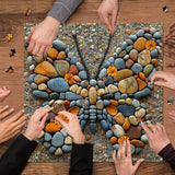 Rompecabezas de ala de guijarros 1000 piezas