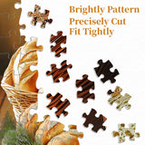 Piel de rompecabezas de banquete de pan 1000 piezas