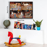 Pueblante de pozos de pozo Puzzle 1000 piezas