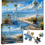 Rompecabezas de la brisa del mar 1000 piezas