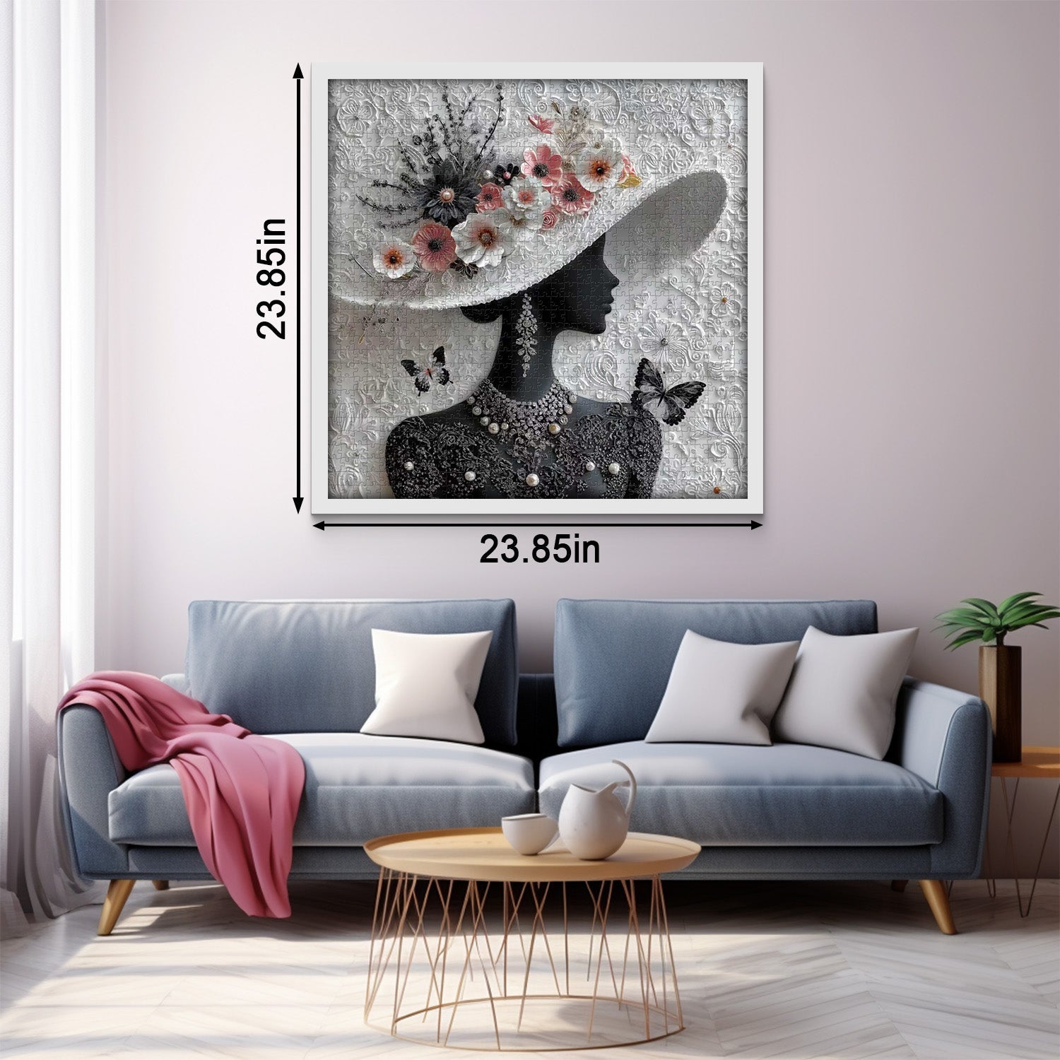 Muse Floral Jigsaw Puzzle 1000 piezas