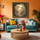 Rompecabezas del bosque de hongos 1000 piezas