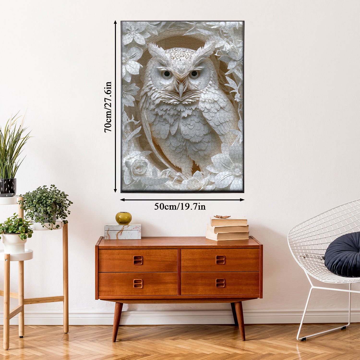 Rompecabezas de búho 3d 1000 piezas