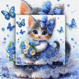 The Sapphire Kitten Jigsaw Puzzle 1000 Pieces