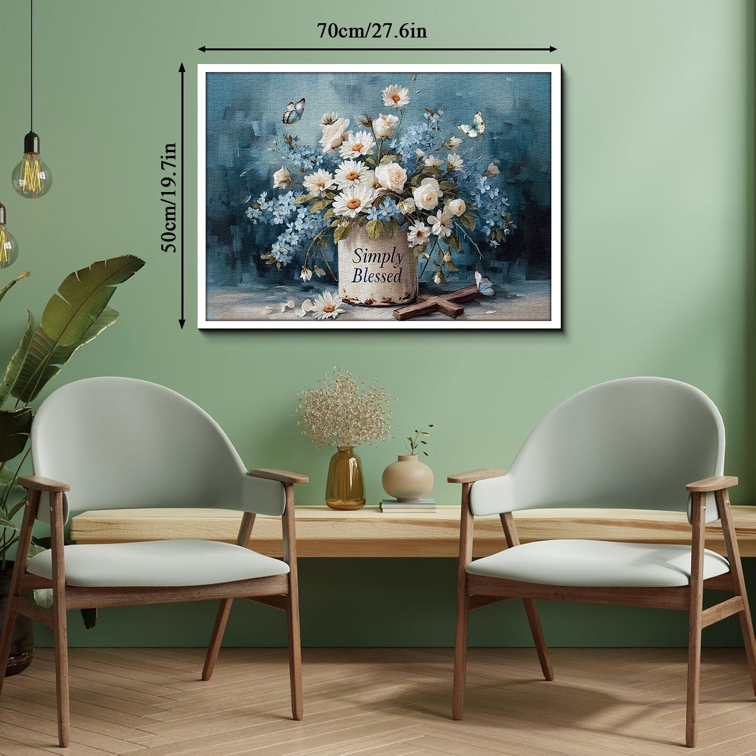 Rompecabezas benditos simples 1000 piezas