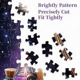 Meow Starry Night Jigsaw Puzzle 1000 Pieces