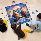 Owls de luna rompecabezas Puzzle 1000 piezas