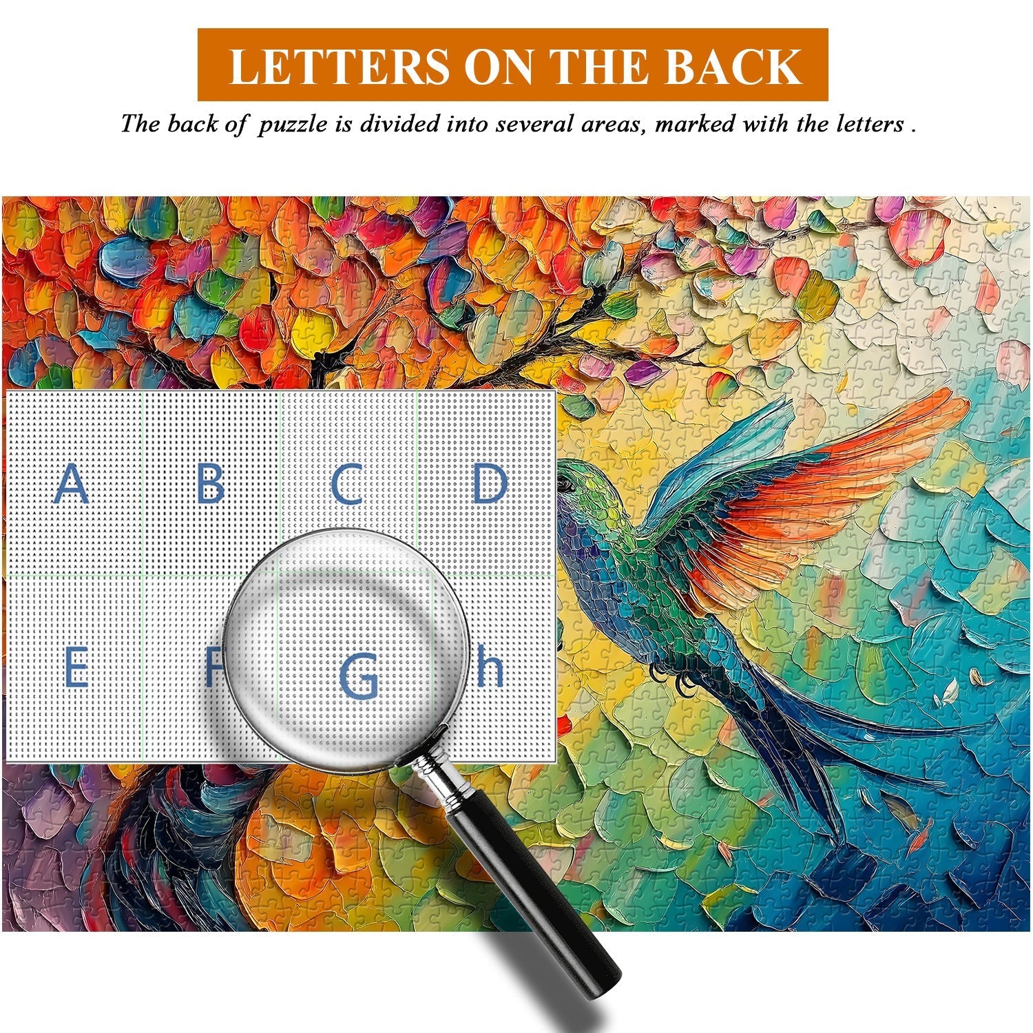 Rompecabezas de la rama de colibríes 1000 piezas