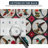 Colibríes entre flores rompecabezas rompecabezas 1000 piezas