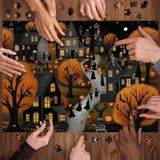 Halloween Heimatstadt Puzzle 1000 Stücke