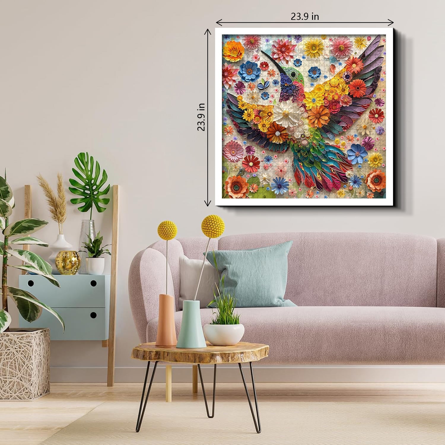 Hummingbird Flying Jigsaw Puzzles 1000 Pieces