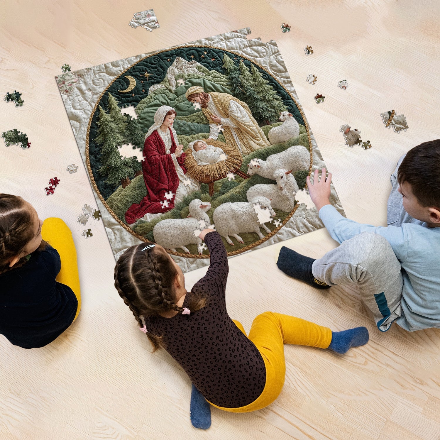 Rompecabezas de parto pacífico 1000 piezas