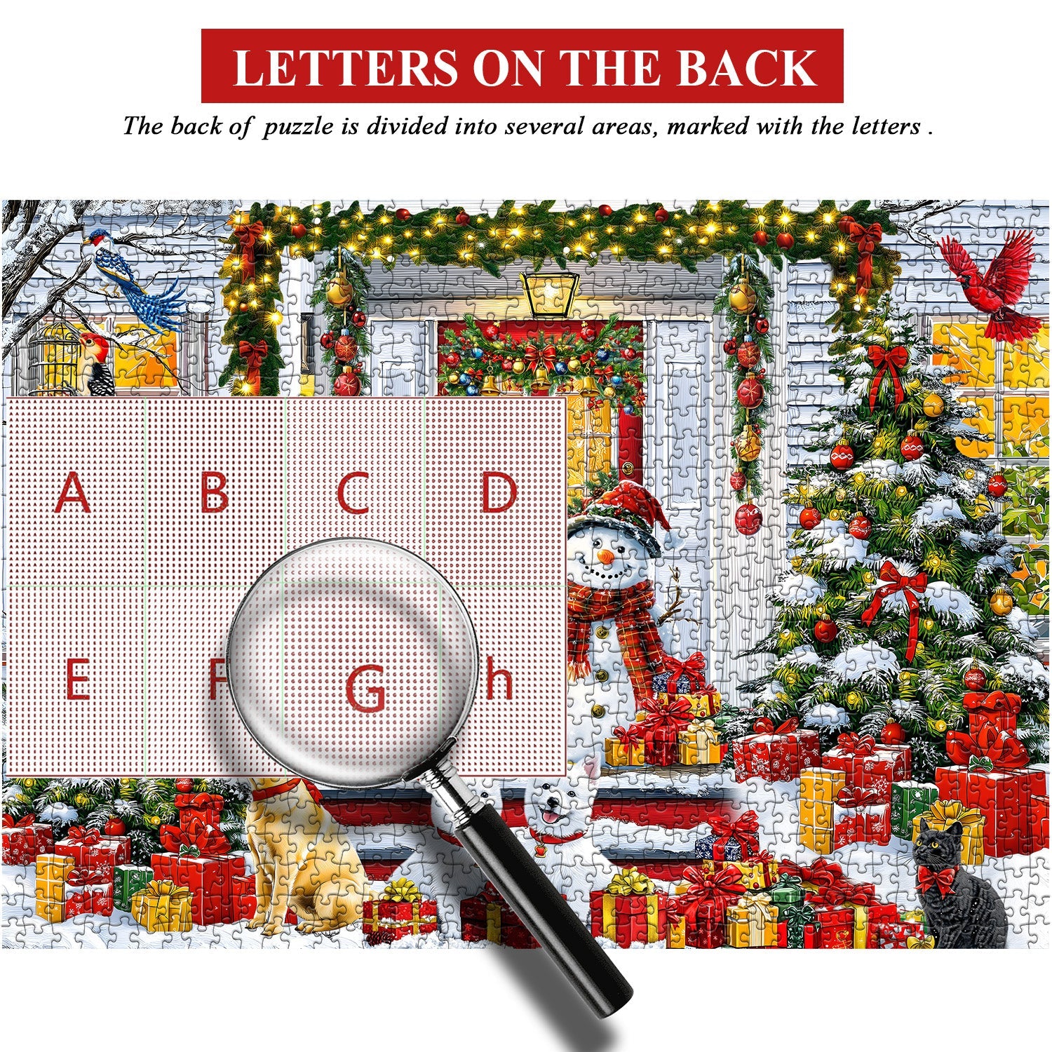 Joy Christmas Jigsaw Puzzle 1000 pezzi